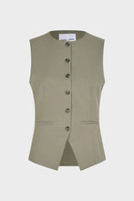 Load image into Gallery viewer, Saruma Vest 14635 - Vetiver
