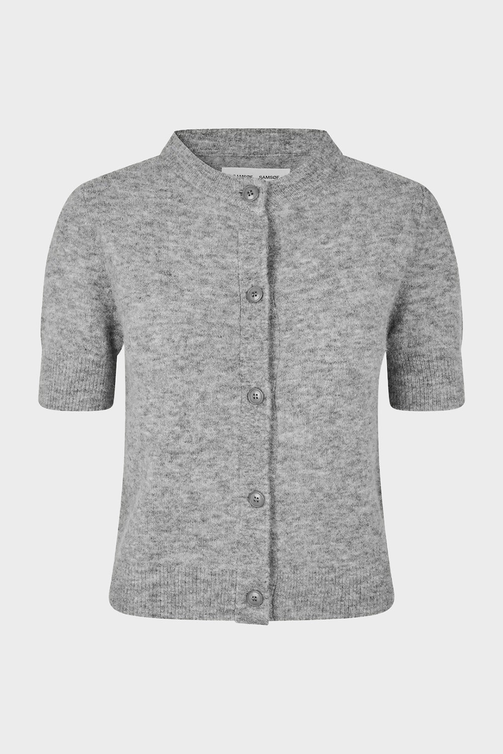 Sanoura SS Cardigan - Grey Melange