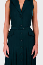 Load image into Gallery viewer, Livi Dress - Dark Forest Green
