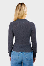 Load image into Gallery viewer, Featherweight Cashmere Polo - Granite
