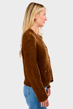 Load image into Gallery viewer, Patch Pocket Cardi - Camel
