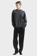 Load image into Gallery viewer, 0145 Oversized Knitted Sweater - Dark Grey
