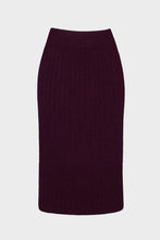 Load image into Gallery viewer, Pia Tube Skirt - Bordeaux
