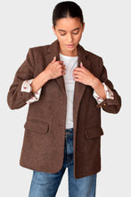 Load image into Gallery viewer, Atelier Blazer - Chestnut Wool Tweed
