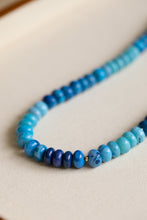 Load image into Gallery viewer, Blue/Turquoise Opal Candy Necklace
