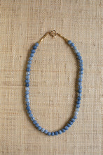 Load image into Gallery viewer, Cornflower Blue Opal Rondelle Candy Necklace
