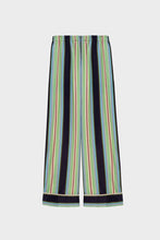 Load image into Gallery viewer, Pastelle Oversized Pants - Teal Stripes
