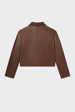 Load image into Gallery viewer, The Leather Timeless Jacket - Cedar
