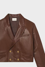 Load image into Gallery viewer, The Leather Timeless Jacket - Cedar
