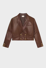 Load image into Gallery viewer, The Leather Timeless Jacket - Cedar
